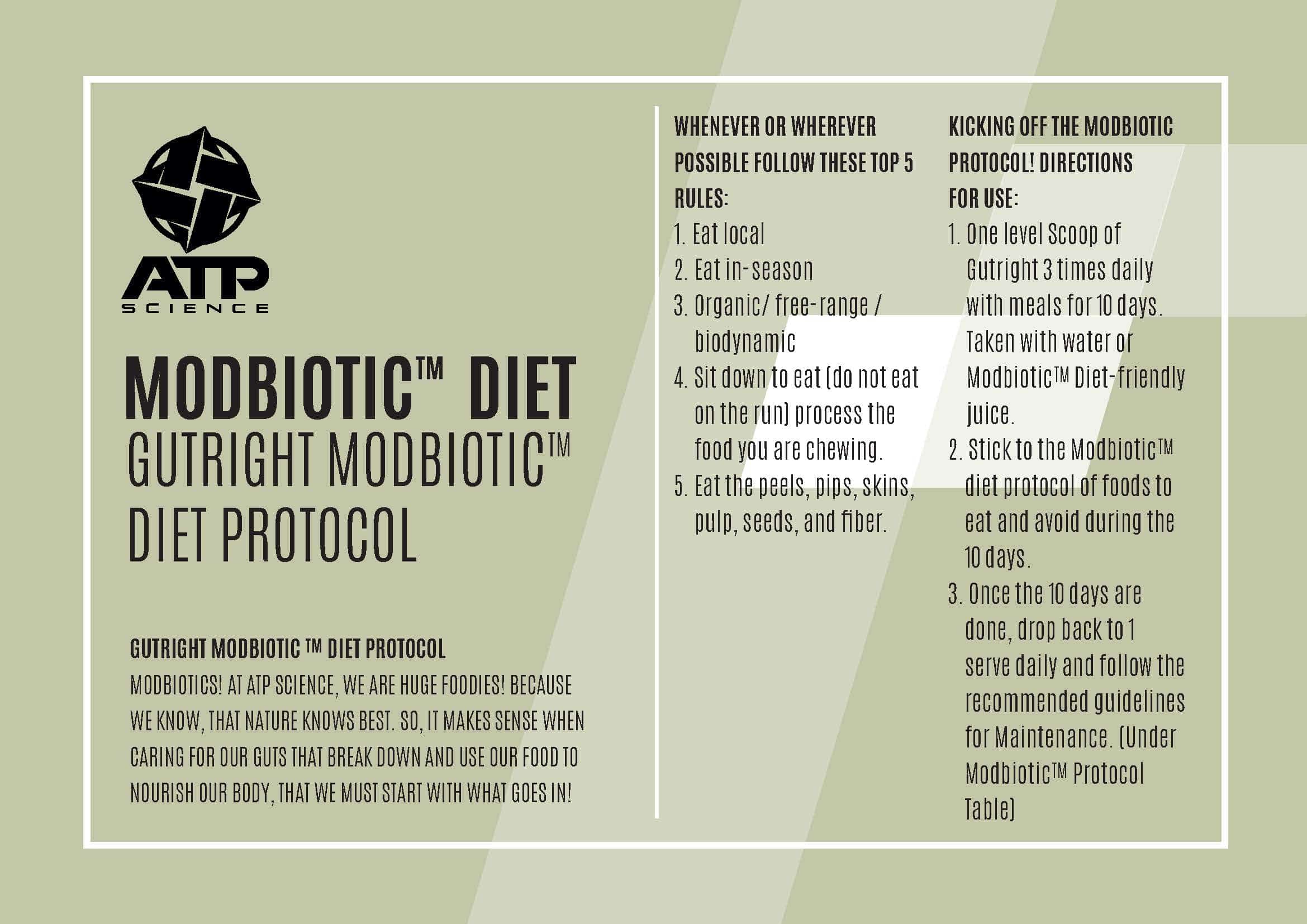 Gutright Challenge Food List 1